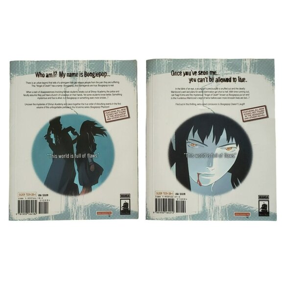 Boogiepop Doesn't Laugh Manga Comic Book Lot 1 & 2 Novel 1st Print Kadono Mature - Picture 2 of 12